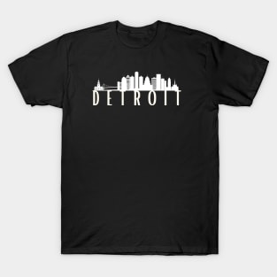 Detroit City Skyline T-Shirt